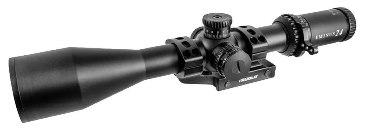 TruGlo Eminus 6-24x50mm Illuminated TacPlex 1-Piece Rifle Scope - TG8562TLR - Rifle Scope - view 1