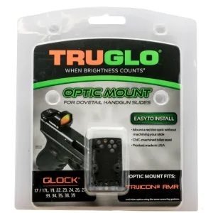 TruGlo Glock RMR Steel 1-Piece Red Dot Sight Mount, Nitride Fortress - TG8950G2 - Optic Mount - view 1