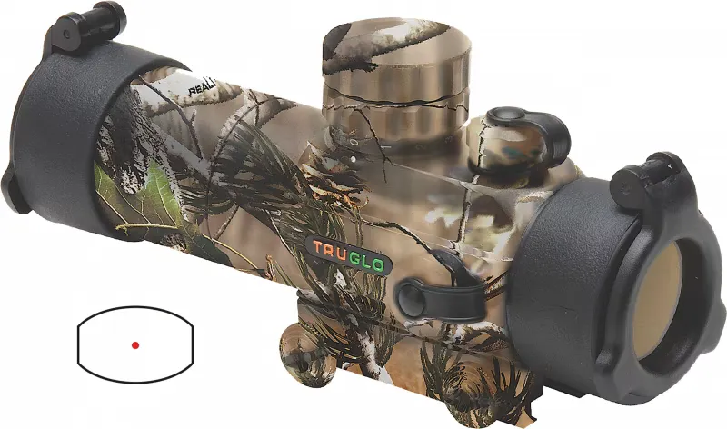 TruGlo Gobble Stopper Dual Color Red Dot Sight - TG8030GA - Optic, vista 1