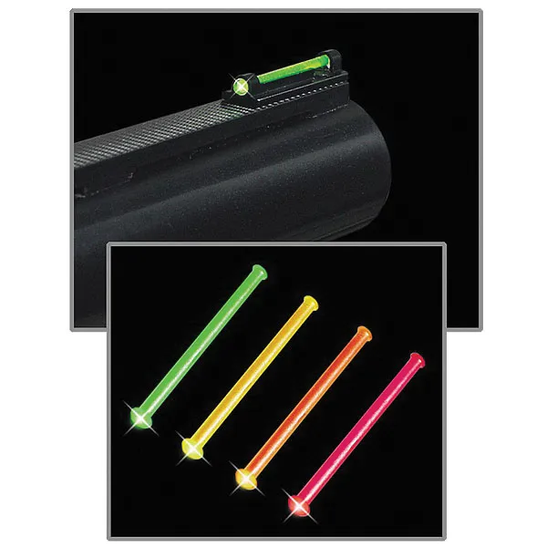 TruGlo Long Bead Universal Front/Rear Sight Set for 0.06" Dia Field Shotguns - TG949A - Iron Sights for AR-15, vista 1