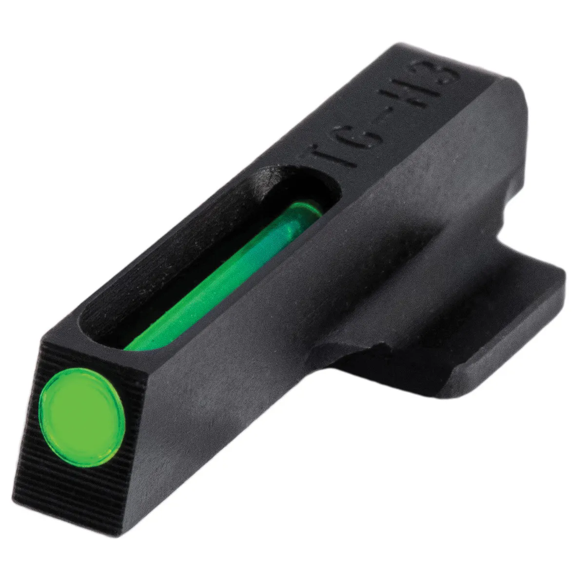 TruGlo Night Sight Set - Front/Rear Green/Yellow Illuminated Sights for Optimal Low-Light Performance - TG131AT1Y - Iron Sights for AR-15, vista 1