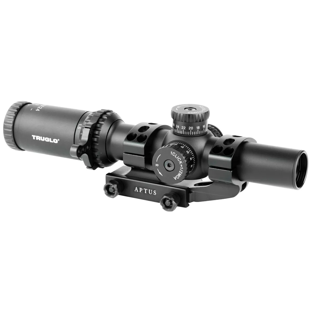 Truglo OMNIA 1-4x24mm Rifle Scope - A.P.T.R Illuminated Reticle - Rifle Scope - view 2