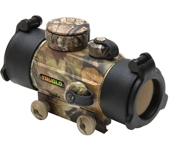 TruGlo Red Dot Sight 30mm Tube 1x 5 MOA Dot with Integral Weaver-Style Base - Optic, vista 1