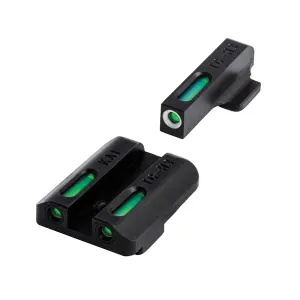 TruGlo TFX Sight Front/Rear, Green/Green - TGTG13KA1A - Iron Sights for AR-15 - view 1