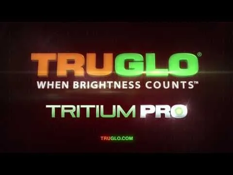 TruGlo Tritium Pro Sight Front/Rear, Green/White/Green - TGTG231N4W - Iron Sights for AR-15 - view 3