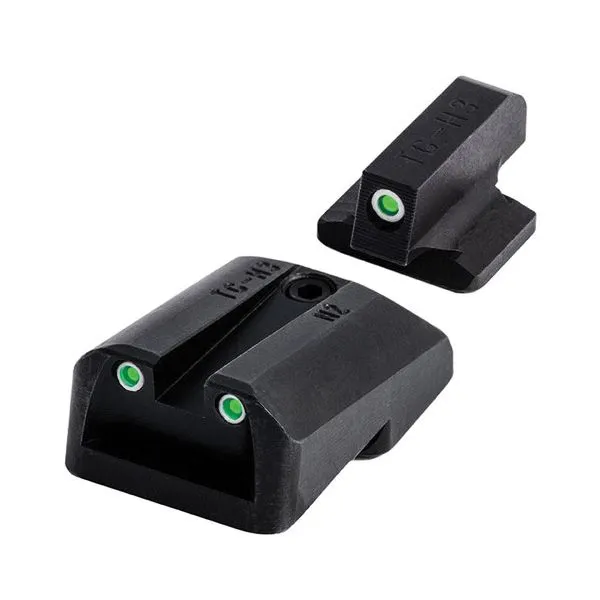 TruGlo Tritium Sight Front/Rear, Green/Green - TGTG231N3 - Iron Sights for AR-15 - view 1
