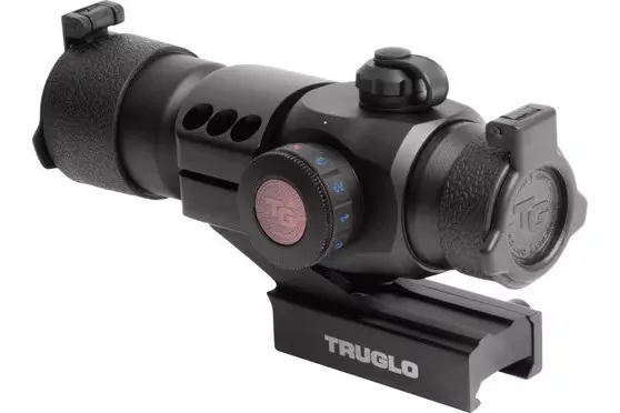 Truglo TRITON, Red Dot, 1X30mm, 3MOA Red Dot, Black, Includes Momentary Pressure Switch - Optic - view 2