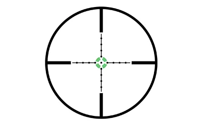 TRUGLO TRU-Brite 30 Series 1-6 X 24mm Dual-Color Illuminated-Reticle Rifle Scope w/ Mount - Rifle Scope, vista 1