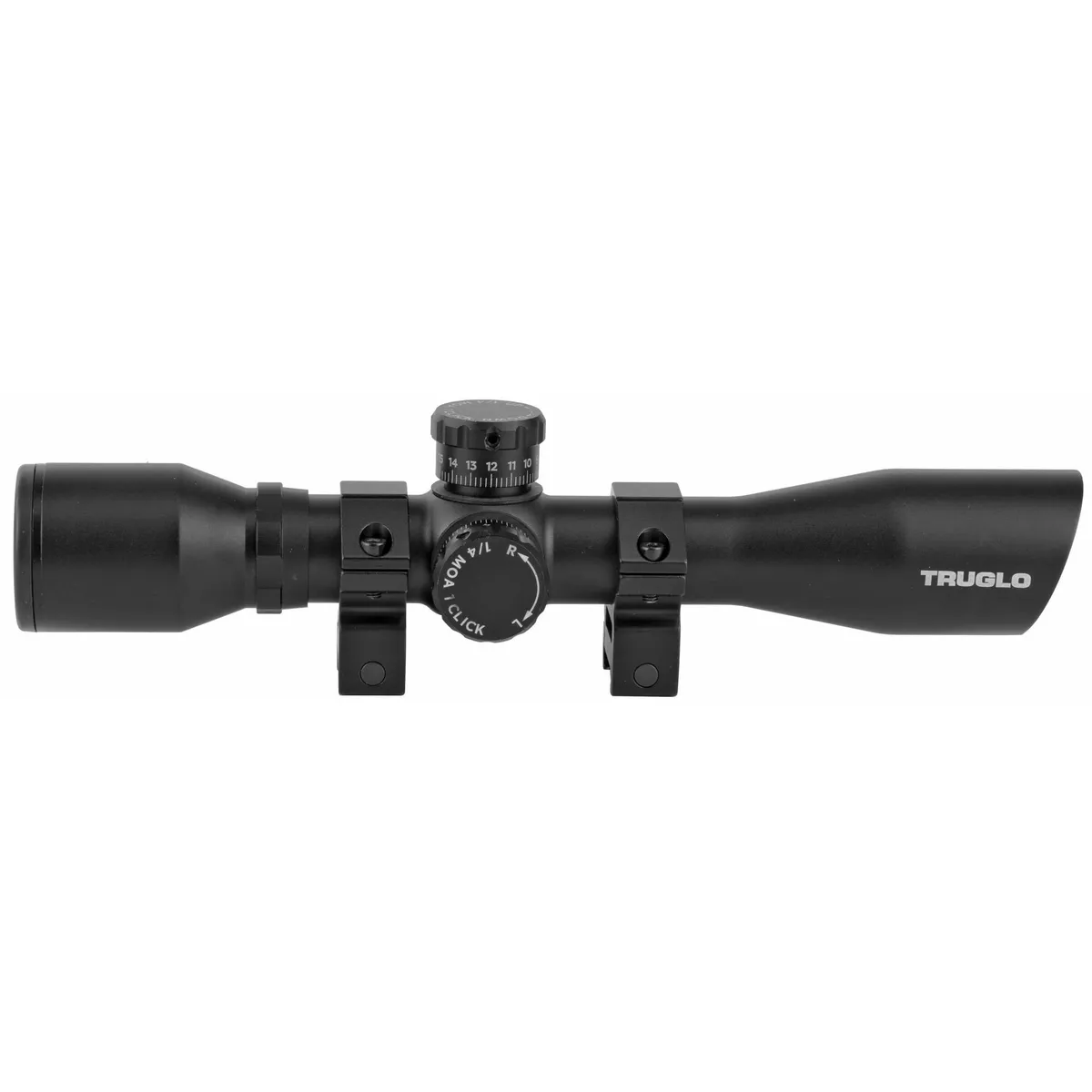 TruGlo TruBrite Xtreme 4x32 Compact Tactical Riflescope With Rings - TG8504BT - Rifle Scope - view 3