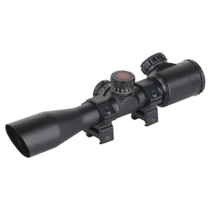 TRUGLO Tru-Brite Rifle Scope 4x 32mm Illuminated Mil Dot Reticle Matte Black - Rifle Scope - view 1