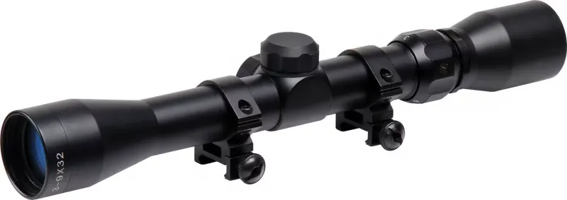 TruGlo Trushot 3-9x32mm Duplex Rifle Scope - TG853932B - Rifle Scope, vista 1