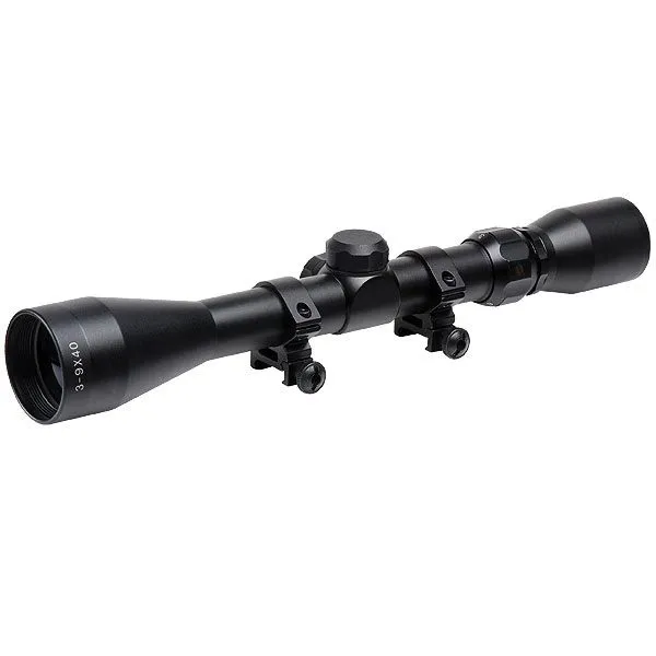 TruGlo Trushot 3-9x40mm Duplex Rifle Scope - TG853940B - Rifle Scope - view 2