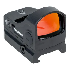 Truglo XR24, Reflex, 25X17mm, 3 MOA Red Dot, Black, RMR-Mount Compatible - Optic, vista 1
