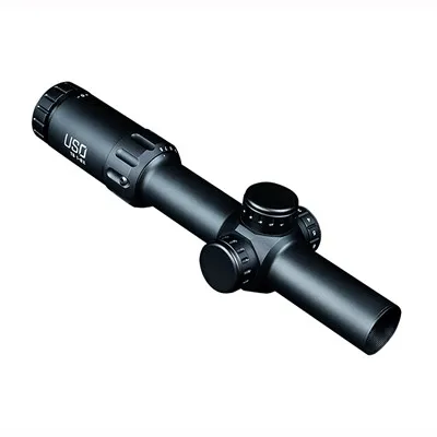 US Optics Ts-8x 1-8x24mm Illuminated Rifle Scope - 1-8x24mm Sfp Illuminated Simple Crosshair Reticle Black - Rifle Scope, vista 1