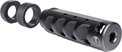 Ultradyne USA 6.5 Creedmoor Apollo MAX Compensator Muzzle Brake w/ 5/8x24 Thread, Steel Nitride - UD10260 - Muzzle Device for AR-15 - view 2