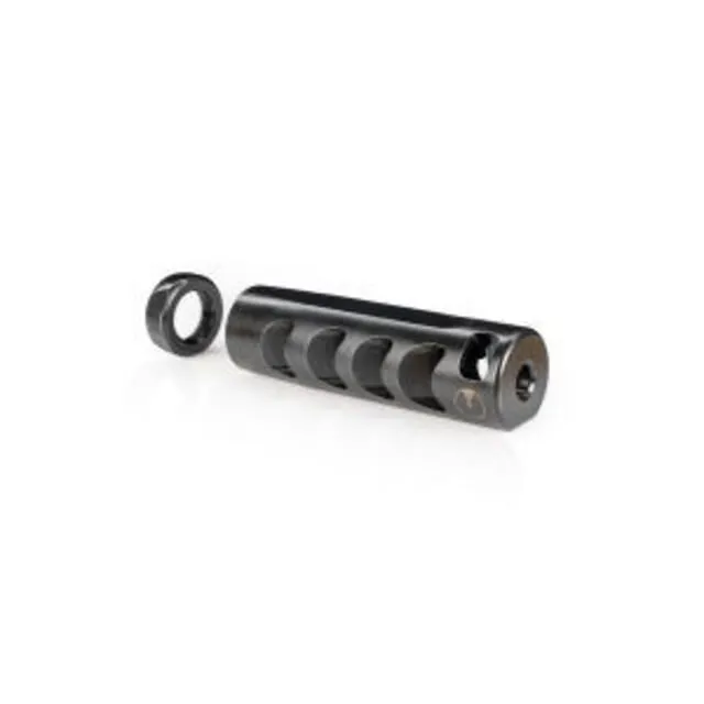 Ultradyne USA Apollo S, Compensator, 7.62mm, Black, 5/8X24 - Muzzle Device for AR-15 - view 2