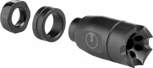 Ultradyne USA ATHENA, Compensator, 350 Legend, 1/2X28, Black - Muzzle Device for AR-15 - view 2
