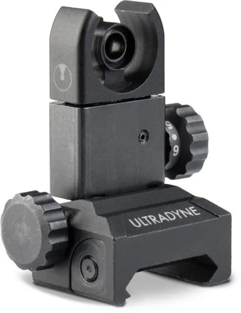 Ultradyne Usa C4 Offset Folding Rear Sight - Rear Sight for AR-15 - view 3