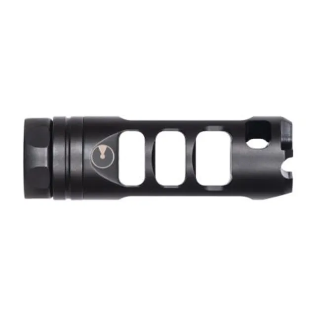 Ultradyne USA Mercury, Comp, 6.5 Creedmoor, Black, Fits 5/8X24Thread - Muzzle Device for AR-15, vista 1