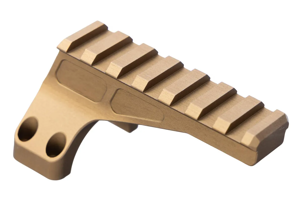 Unity Tactical Diving Board Picatinny Rail for REKE Scope Mount - 30mm - FDE - Optic Mount - view 1