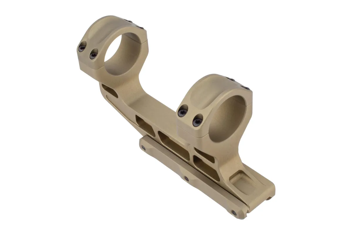 Unity Tactical FAST 30mm LPVO Flat Dark Earth 30MM Rings FST-S30205F - Optic Mount, vista 3