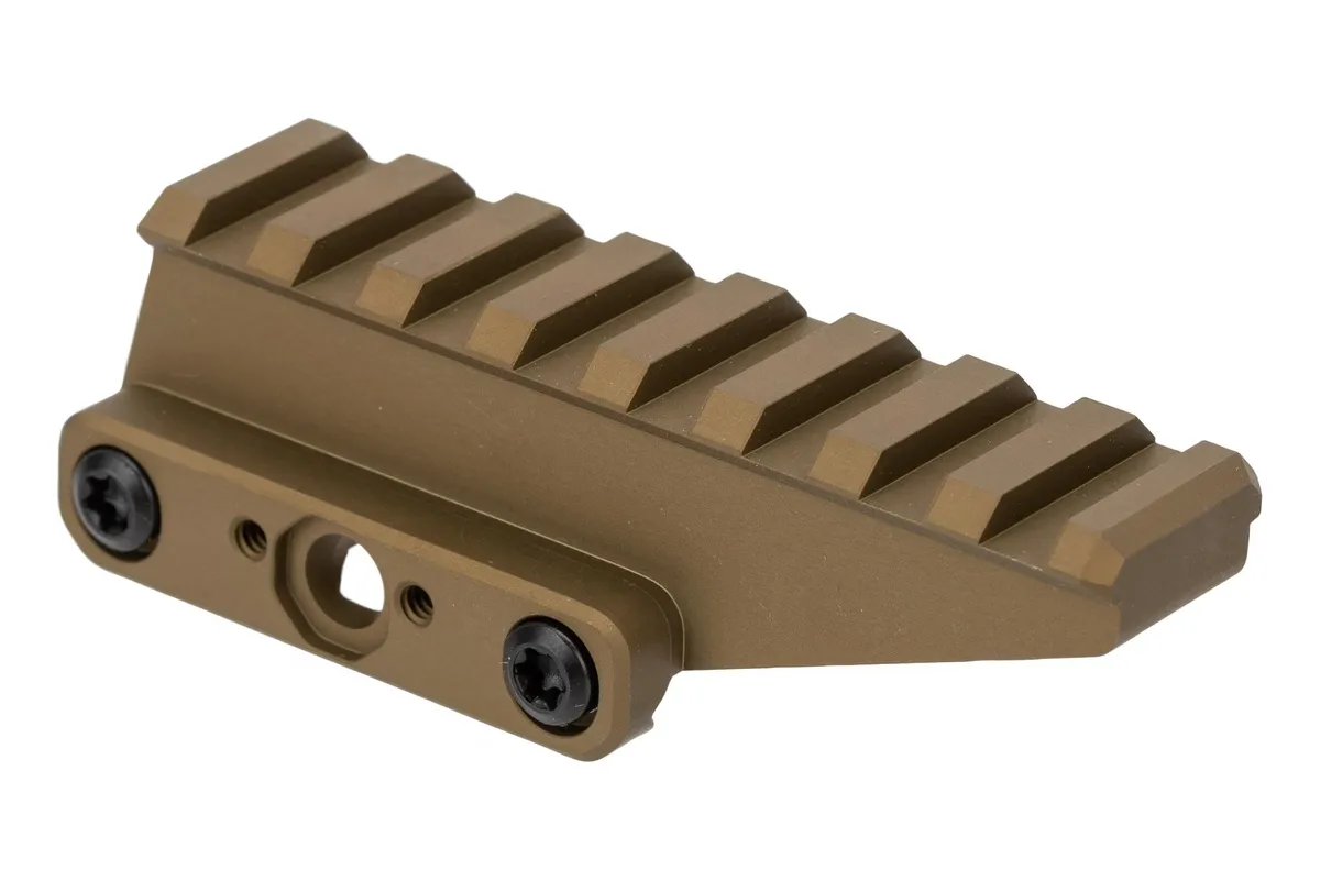 Unity Tactical FAST Absolute Riser - FDE - Optic Mount - view 1