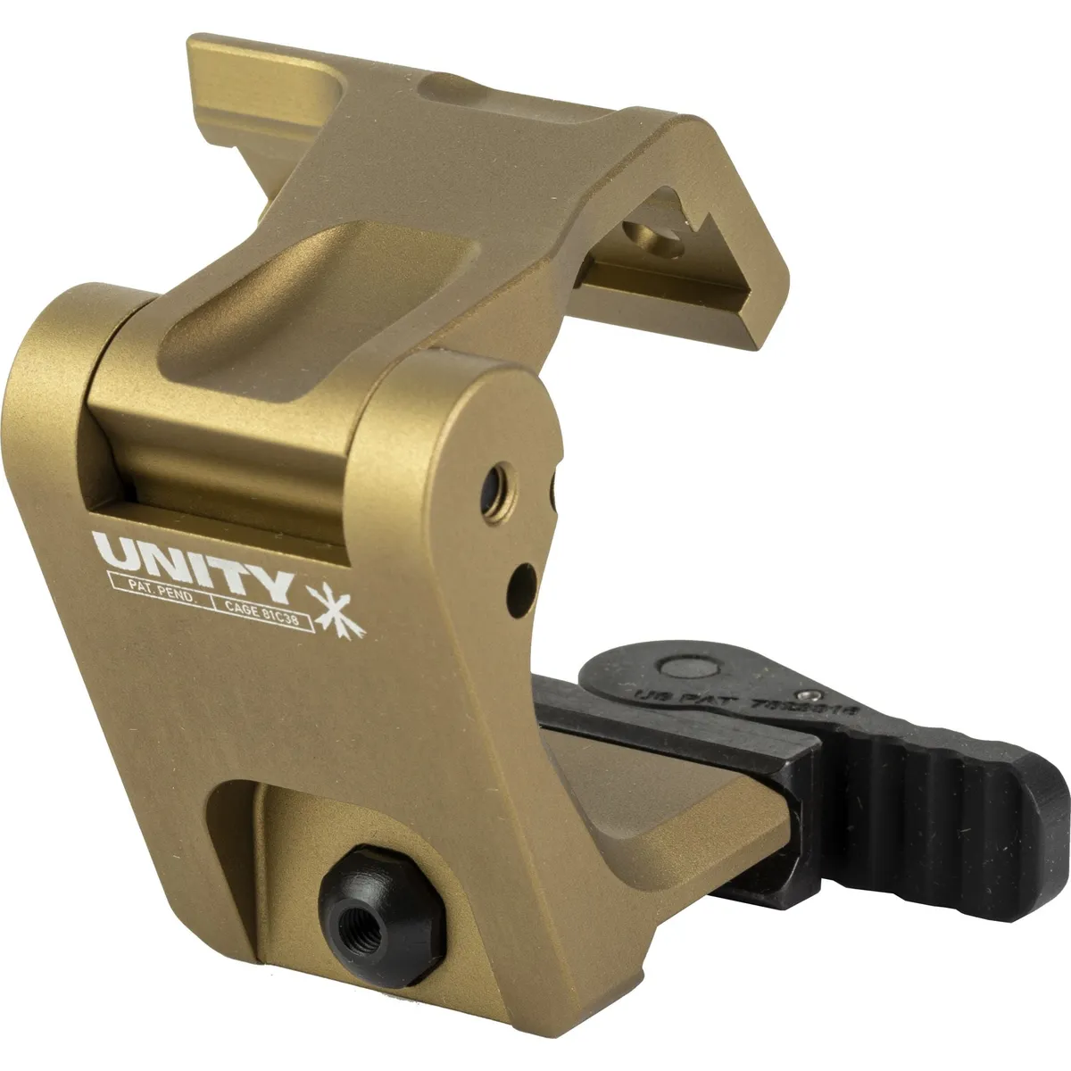 Unity Tactical FAST Magnifier Mount 2.26" Optical Height - FSTOMF - Optic Mount - view 1