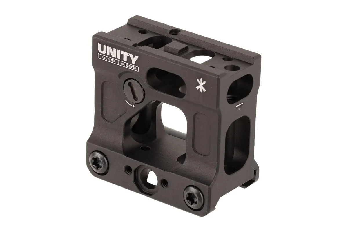 Unity Tactical FAST Micro Black Aimpoint T1/T2 FST-MICB - Optic Mount - view 1