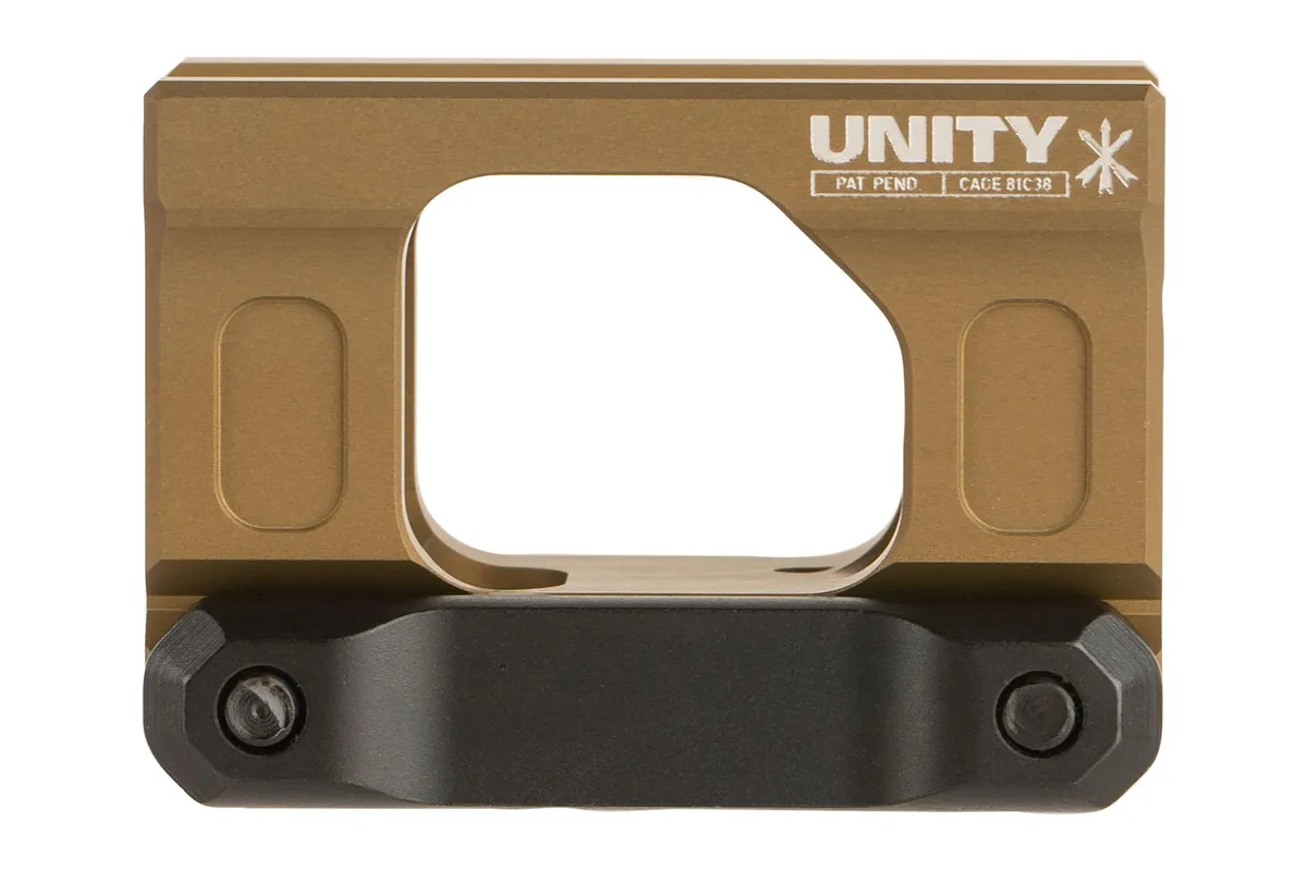 Unity Tactical FAST Micro-S Flat Dark Earth Aimpoint Comp M5B/Duty RDS FST-MISF - Optic Mount - view 3