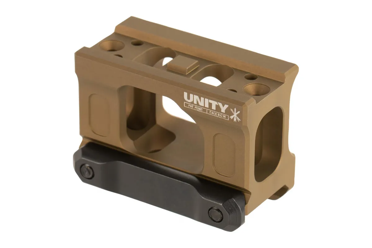 Unity Tactical FAST Micro-S Flat Dark Earth Aimpoint Comp M5B/Duty RDS FST-MISF - Optic Mount - view 1