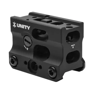 Unity Tactical FAST Micro-SB Aimpoint Red Dot Riser Mount Black - Optic Mount - view 1