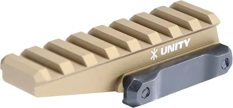 Unity Tactical FAST Optic Riser Flat Dark Earth Picatinny FST-ORF - Optic Mount - view 2