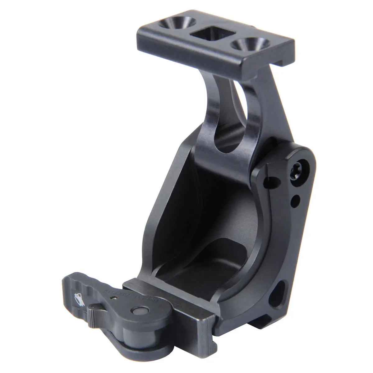 Unity Tactical FAST, QD Lever, Compatible with UNITY Fast Red Dot Mounts, Anodized Finish, Black - Optic Mount - view 1
