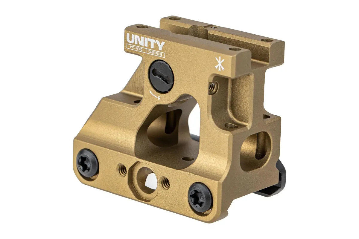 Unity Tactical FAST - Trijicon MRO Mount - FDE - Optic Mount - view 2