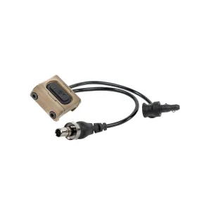 Unity Tactical ModButton Lite Dual Lead/Sync Remote Switch Polymer 1.30" - Efficient - MBL2-FDE-SF-CL-4.5 - Switch - view 1