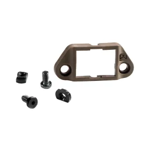 Unity Tactical ModButton Lite Remote Switch Mounting Kit Polymer 2.20" - Reliable - MBL-MLOK-FDE - Switch, vista 1