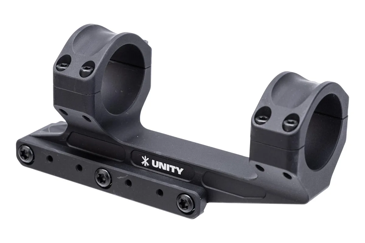 Unity Tactical UNITY REKE SCOPE MOUNT 30MM BLACK - Optic Mount, vista 1