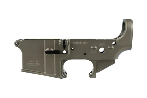 Anderson Manufacturing Anderson Stripped Lower Receiver - No Logo - Midnight Bronze - Lower Receiver for AR-15, vista 1