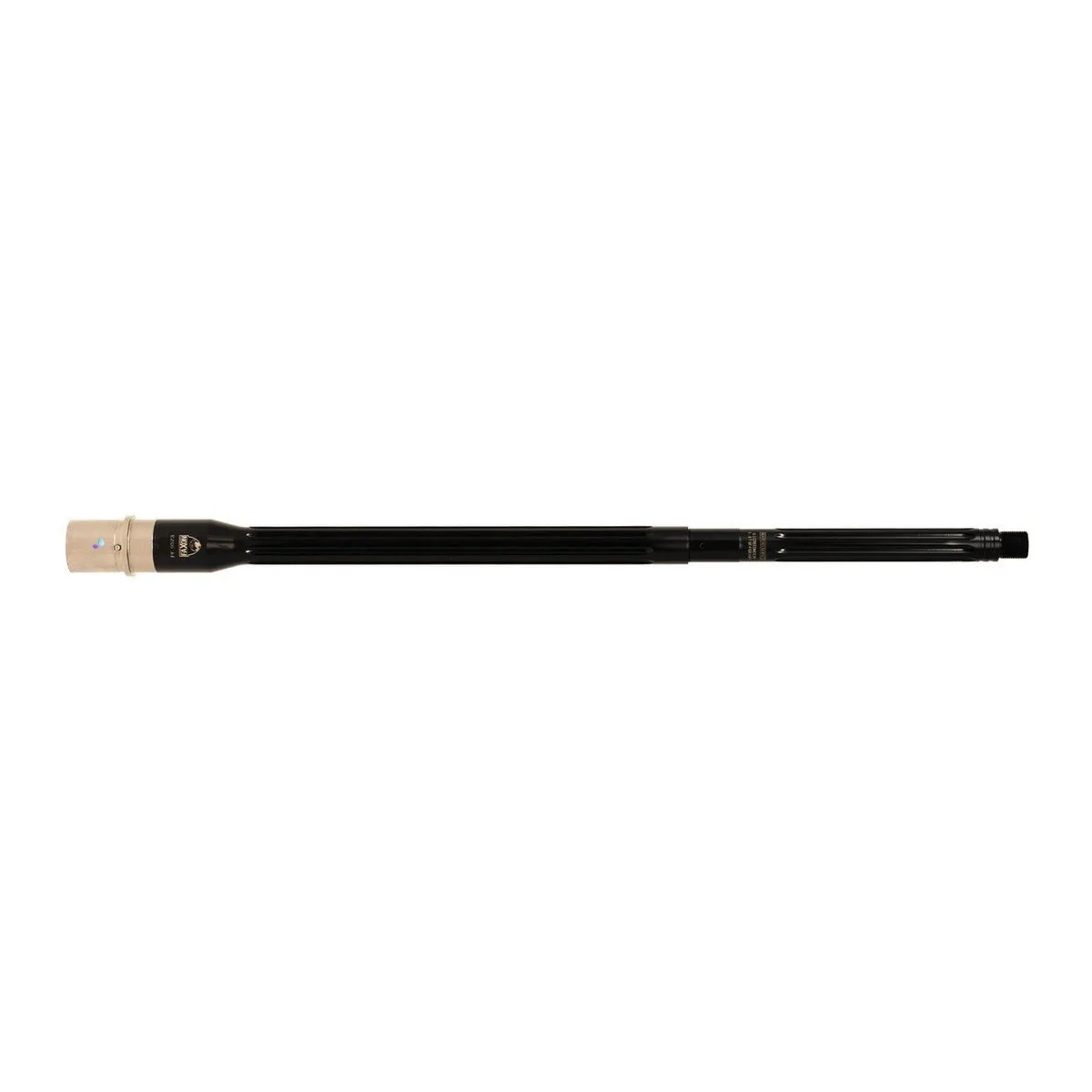 Faxon Firearms 20" Heavy Fluted Rifle-Length Salt Bath Nitride 6.5 Creedmoor 5R 416-R Nitride Nickel Teflon Extension Barrel 1:8 Twist - Barrel for AR-15 - view 1