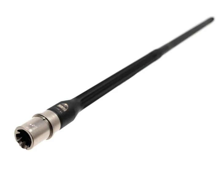 Faxon Firearms 24" Heavy Fluted Rifle-Length Salt Bath Nitride 6.5 Creedmoor 5R 416-R Nitride Nickel Teflon Extension Barrel 1:8 Twist - Barrel for AR-15 - view 3