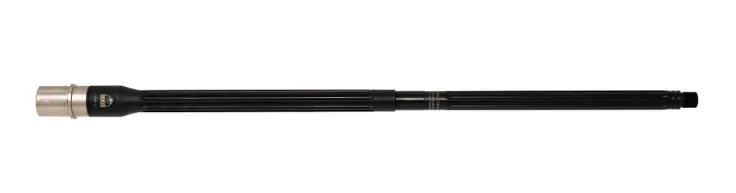 Faxon Firearms 24" Heavy Fluted Rifle-Length Salt Bath Nitride 6.5 Creedmoor 5R 416-R Nitride Nickel Teflon Extension Barrel 1:8 Twist - Barrel for AR-15, vista 1