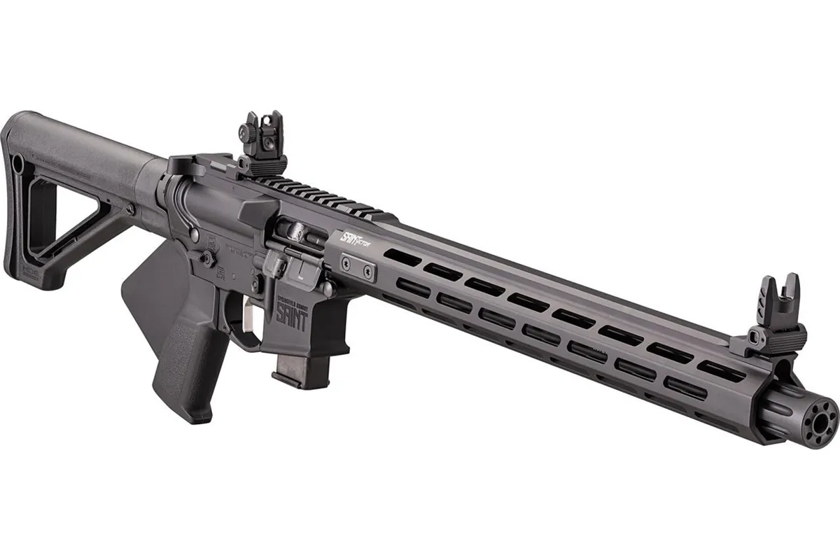 Unknown Springfield Saint Victor 9mm Carbine CA Compliant 16" Rifle 10 Rd - Complete Rifle - view 1
