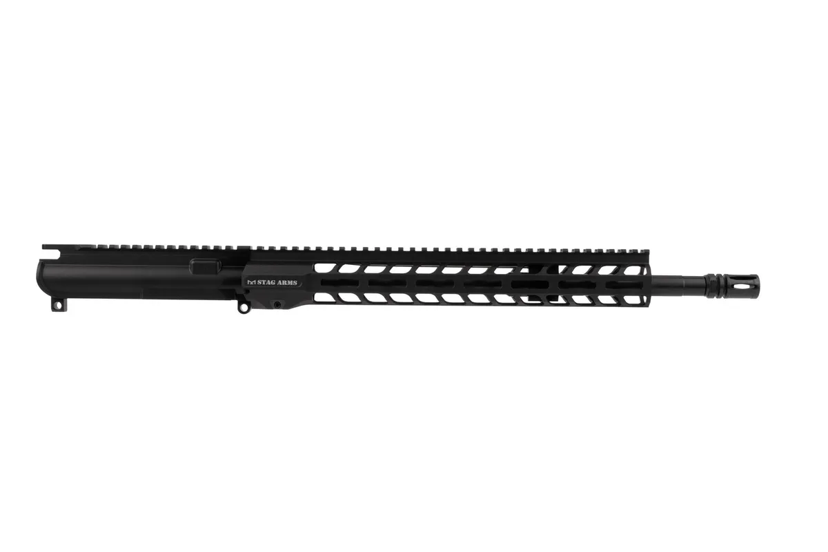 Stag Arms AR-15 16" Tactical Midlength Left-Handed Upper Assembly - Black - Upper Receiver for AR-15 - view 2