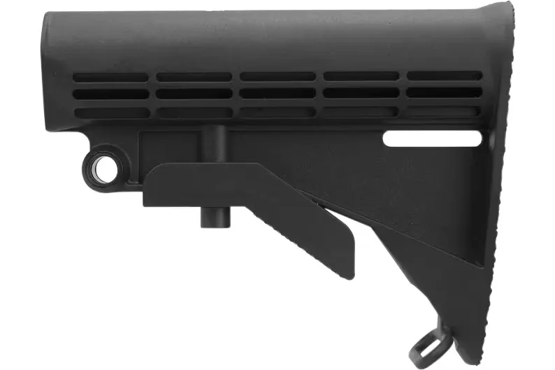 AIM Sports Upgrade Your AR-15/M4 Stock with the Aim Sports GI Style Stock Body - Solid Black - USASM4STK - Stock & Brace for AR-15 - view 1
