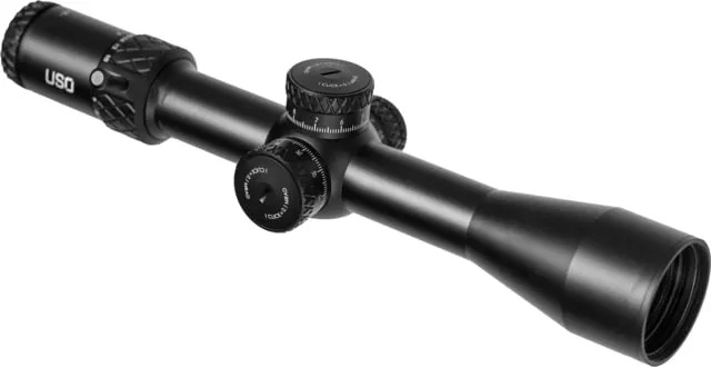 US Optics U.S. Optics 3-18x50mm TXH Riflescope First Focal Plane 34mm Tube Red EMCR Reticle Matte Black Medium TXH 3-18X EMCR - Rifle Scope, vista 1