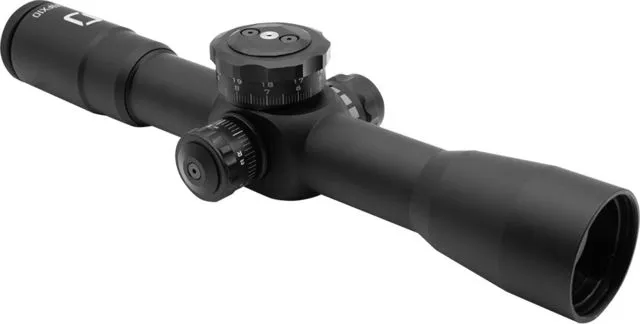 US Optics U.S. Optics FDNFX-10 10x40mm Rifle Scope 34mm Tube First Focal Plane HORUS H425 Reticle 1/10 MIL Elevation Windage Adjustment Matte Black Small FDN - Rifle Scope - view 1