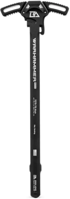 Breek Arms USED Breek Arms Warhammer Mod2 AR-10 / LR308 Ambidextrous Charging Handle Black BRK530 - Charging Handle for AR-15, vista 1