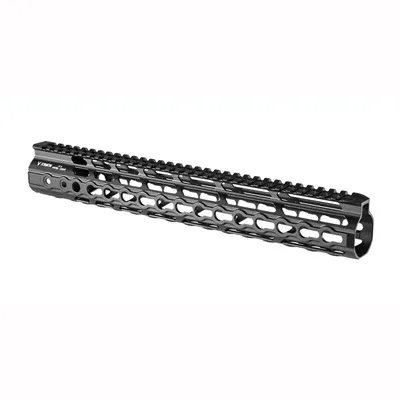 V Seven Weapon Systems Hyper-Light Handguard Free Float Magnesium Alloy 13.5" Blk - Handguard for AR-15, vista 1