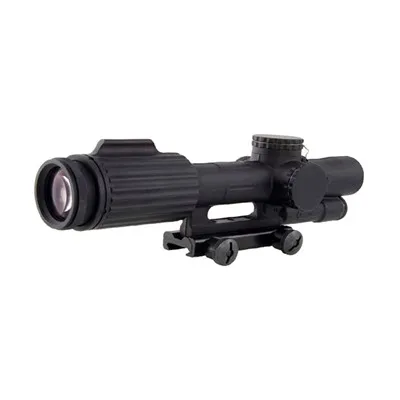 Trijicon Vcog 1-6x24mm Ffp Illuminated Rifle Scope - 1-6x24mm Red Horseshoe Dot Crosshair 223/77gr Ret Black - Rifle Scope - view 1