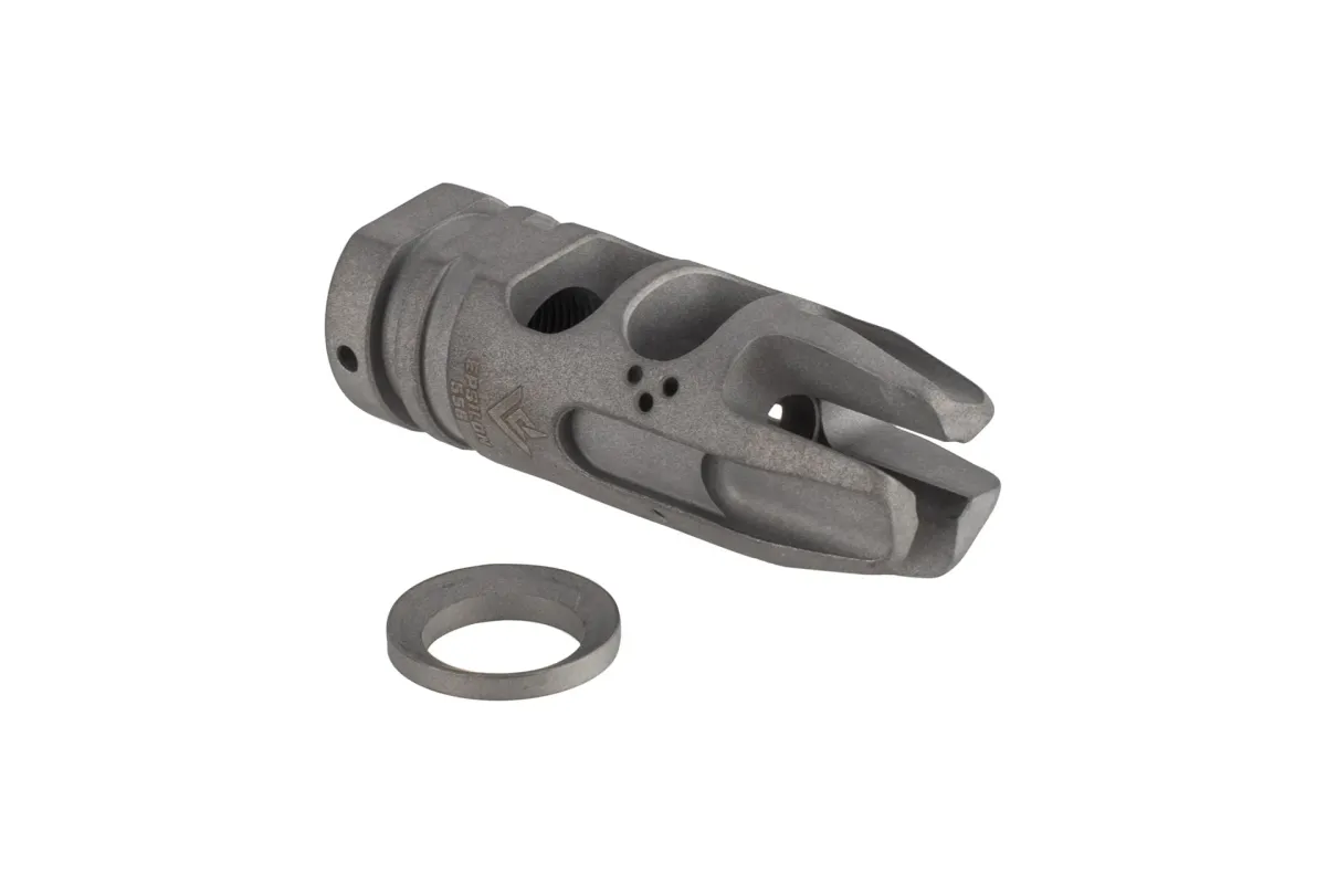 Vg6 Precision Epsilon 556 Compensator - 1/2x28 - Bead Blasted - Gen 2 - Muzzle Device for AR-15 - view 2
